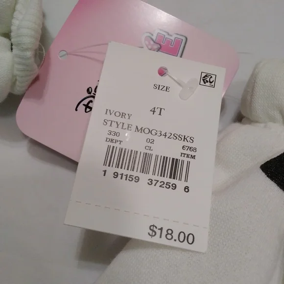 NWT Minnie Mouse Shirt Skirt Set 4T - Picture 6 of 7